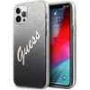 Image de Guess Couverture rigide Silicone Vintage Glitter (Apple iPhone 12, Apple iPhone 12 Pro), Coque pour téléphone portable, Noir