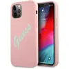 Image de Guess Couverture rigide Silicone Vintage (Apple iPhone 12), Coque pour téléphone portable, Rose, Vert
