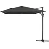 Image de parasol jardin déporté alu sun 4 - rectangle - 3 x 4 m - noir
