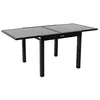 Image de table de jardin aluminium extensible porto 8 - phoenix - noir