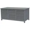 Image de Coffre de jardin en bois Macao - 130 x 64 x 60 cm - Anthracite