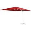 Image de Toile parasol déporté "Sun 3" - 3 x 3 m - Rouge