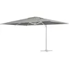 Image de toile pour parasol jardin déporté sun 4 - 3 x 4 m - gris clair