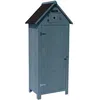 Image de Armoire de jardin "Cabanon" - 77 x 54.5 x 179 cm - Bleu ciel