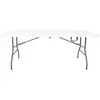 Image de Table de jardin pliante "Foldy" - 180 x 74 x 74 cm - Blanc