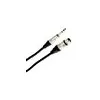 Image de Plugger Câble XLR Femelle 3b - Jack Mâle Stéréo 0.6m Elite Câble Micro