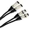 Image de Plugger Câble Bretelle XLR Femelle 3b - XLR Mâle 3b 0.60m Elite Câble