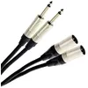 Image de Plugger Câble Bretelle XLR Mâle 3b - Jack Mâle Mono 0.60m Elite Câble