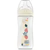 Image de Biberon anti-colique - DODIE - 330 ml - Tétine multi-perforée biomimétisme - +6 mois - Débit 3 - Rose