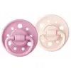 Image de Dodie Gaïa 2 Sucettes Rondes 0-6 Mois - Couleur : Beige
