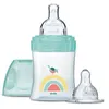 Image de Biberon anti-colique - Kit naissance - DODIE - 150 ml - Tétine plate + ronde - 0-6 mois - Débit 1 - Vert