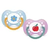 Image de 2 sucettes anatomiques A108 EDL - +18 mois - Mathilde Cabanas Rose