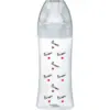 Image de Dodie Biberon Cabanas Bisou Tétine Plate +6 mois 330 ml