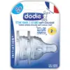 Image de Dodie Tétine Ronde 3 Vitesses Débit 2 Anti-Colique x 2
