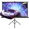 Image de Écran de Projection sur Pied 72 Pouces, Portable Pliable, Écran pour projecteur avec trépied, pour intérieur ou extérieur, 160 x 90 cm, Formats 16:9, HD 4K 3D, Noir