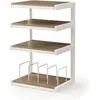 Image de NorStone Esse-Hifiv/Wtok (1 pièce, Support, Non mobile), Pied + support mural pour enceinte, Noir, Transparent