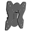 Image de NorStone Arran A2342-GCX - Support - pour écran plat - acier - noir satin - Taille d'écran : 23"-42" - montable sur mur