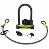Image de Antivol velo homologue u auvray u roc 80x245 mm (diam 14 mm) sans support avec cable 1 m (diam 12 mm)