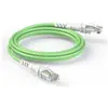 Image de PatchSee THEPATCHCORD Cat6A RJ45 Câble patch U/UTP citron vert - 0.9m (U/UTP, CAT6a, 0.90 m), Câble réseau