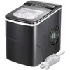 Image de Machine à Glaçons Compacte avec Pelle à Glace 130W noir vendos85