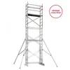 Image de Rehausse echafaudage roulant pour escalier avec montage rapide 4,8m/6,8m Hailo Fast & Lock 7