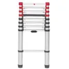 Image de Echelle telescopique pliable 9 echelons 2,6m/3,4m en aluminium Hailo Flexline