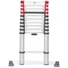 Image de Echelle telescopique pliable 11 echelons 3,2m/4m en aluminium Hailo Flexline