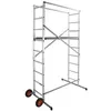 Image de Echafaudage roulant de jardin tout terrain 1,7m/3,7m en aluminium Hailo HobbyStep H4 Jardin