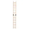 Image de Echelle plate de toit en bois pour couvreur 4m Hailo Safety Roof