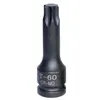 Image de douilles embouts 1/2 impact a chocs torx males de t20 a t70 - de : torx-t60-choc - Kroftools