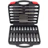 Image de coffret 32 douilles males a embout torx t20 a t70 long & court 1/2 - Kroftools