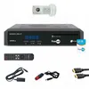 Image de Pack Récepteur TV Satellite HD + carte Fransat + Câble HDMI + Câble 12V + Déport IR + LNB Single
