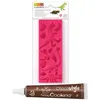 Image de Moule pâte à sucre Dinosaures + 1 Stylo chocolat - ScrapCooking