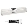 Image de 5 inserts bûche de noël + stylo glaçage noir