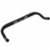 Image de Cintre contre la montre plat satori aero alu noir 31,8 l 415mm (type corne de vache) mesure axe-axe