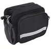 Image de Sacoche de cintre-guidon velo newton n1 noir fixation clip 25.8-31.8 (lg16xl10xh13)