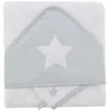 Image de DOMIVA Coffret sortie de bain - Eponge 100% Coton - Avec gant - Perle - 75 x 75 cm