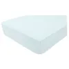 Image de doux nid drap-housse en jersey - bleu clair - 60x120 cm