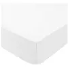 Image de Drap housse blanc 40x80 cm jersey - domiva