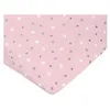 Image de Drap housse rose 70x140 cm jersey - domiva