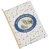 Image de Mon livre de naissance - Au Fil de L'eau - Blanc, bleu et caramel