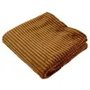 Image de Couverture boudoir - DOMIVA - Caramel - 75 x 100 cm - Velours côtelé, douce et chaude