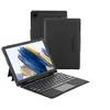 Image de Mobilis C2 - Clavier et étui (étui de protection) - détachable - avec pavé tactile - sans fil - Bluetooth - AZERTY - Français noir étui