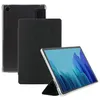 Image de Mobilis EDGE - Étui à rabat pour tablette - avec folio et coins renforcés - noir, transparent - pour Samsung Galaxy Tab A9+