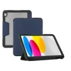 Image de Mobilis - Étui à rabat pour tablette - robuste - avec un dos transparent et des coins renforcés - bleu - 11" - pour Apple 10.9-inch iPad Wi-Fi, Wi-Fi + Cellular; iPad A16 Wi-Fi, A16 Wi-Fi + Cellular