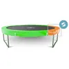 Image de JUMP4FUN Coussin de protection des ressorts pour Trampoline, réversible orange / vert pomme : ø 14Ft