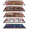 Image de Plateaux Multi-jeux - 14 jeux : Ping Pong, Air Hockey, Bowling, Echec, Mikado, Back Gammon - 97 x 49 x 3 cm