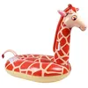 Image de AIRMYFUN Bouée Gonflable XXL Chevauchable, Piscine & Plage, Flotteur Deluxe - Giraffe 140x140x105cm