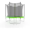 Image de JUMP4FUN Trampoline de jardin ø244 cm- 8FT- Filet intérieur, Matelas de protection et Echelle - Vert pomme