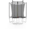 Image de JUMP4FUN Trampoline de jardin ø185 cm / 6FT avec Filet intérieur, Matelas de protection et Echelle - Noir